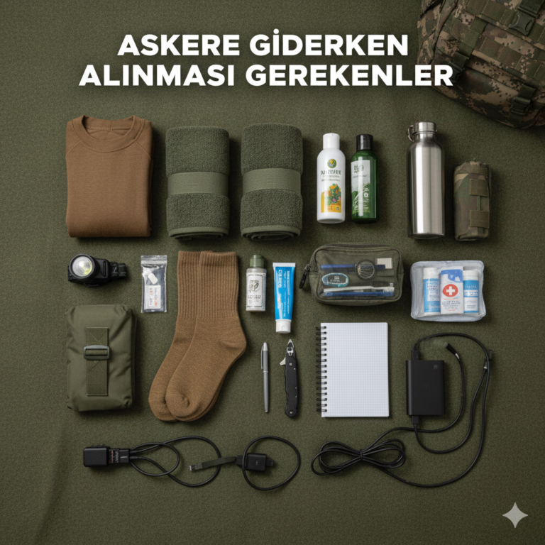 Askere Giderken Alınması Gerekenler